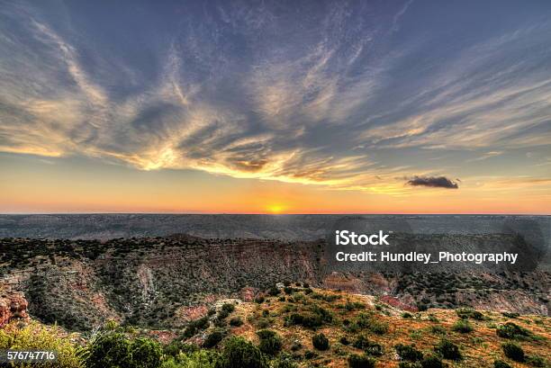 Sunrise Hard Pole Stock Photo - Download Image Now - Texas, Amarillo - Texas, Palo Duro Canyon State Park