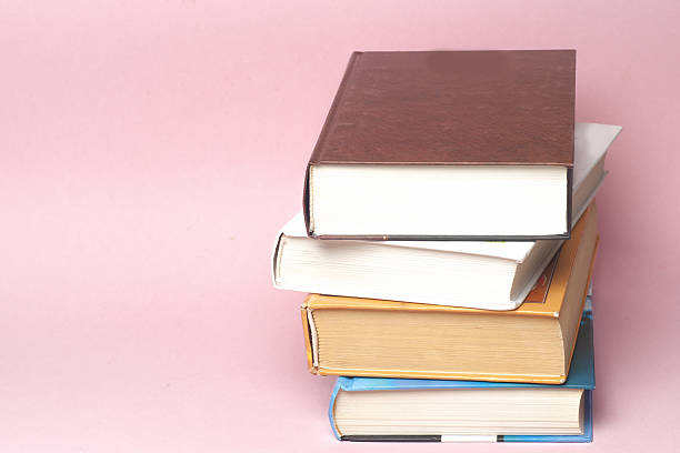 istock Vintage old books on  light background. 576748040
