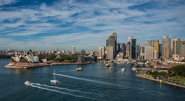 istock Sydney Harbour and Circular Quay 576750600