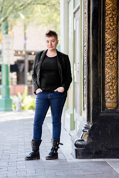 istock Serious Gender Fluid Young Woman 576752452