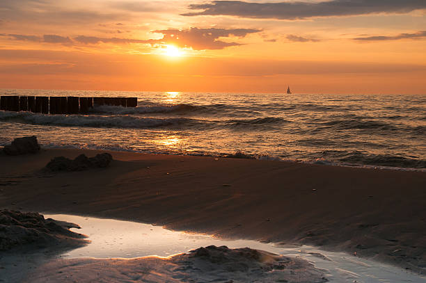 istock Majestic sunset over sea 576753554