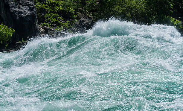 istock Niagara River at White Water Walk in Canada 576755710