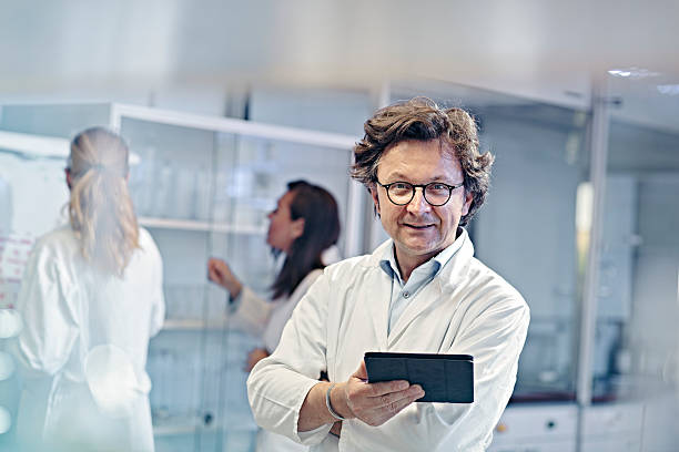 istock Portrait of scientist working in laboratory 576756726