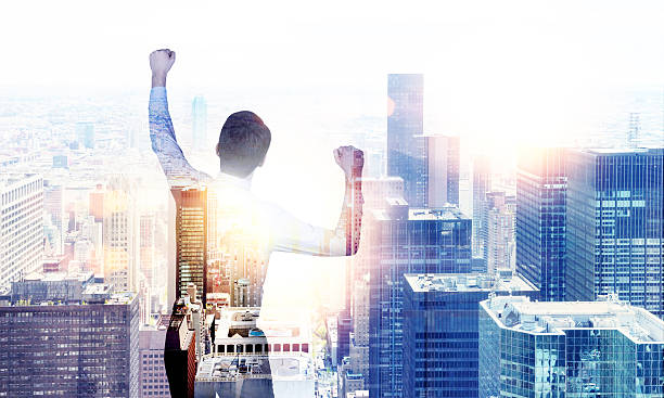 istock Man celebrating success multiexposure 576891422