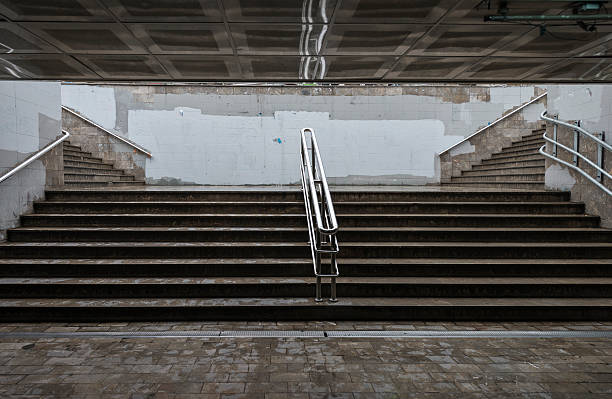 istock Concrete steps in city of Istanbul 576894020
