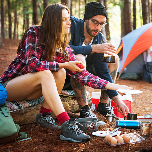 istock Hangout Traveling Destination Camping Concept 576896402