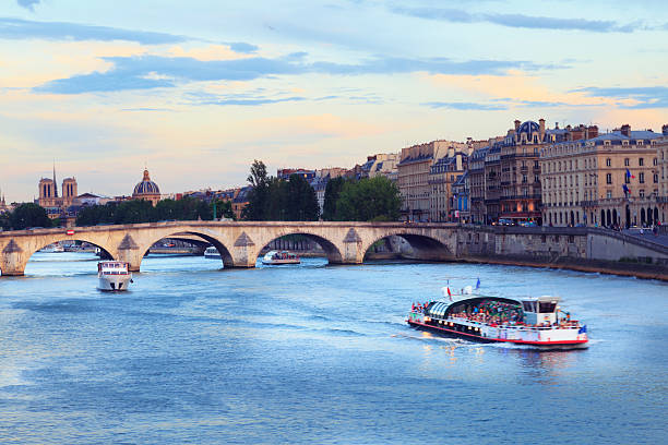 istock Pont Royal in Paris during sunset 576897822