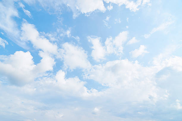 Light Blue Sky Beautiful summer sky. light blue sky stock pictures, royalty-free photos & images