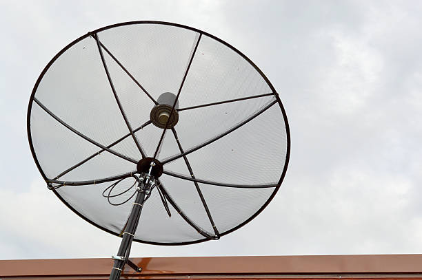 istock Television antenna against the afternoon sky 576898712