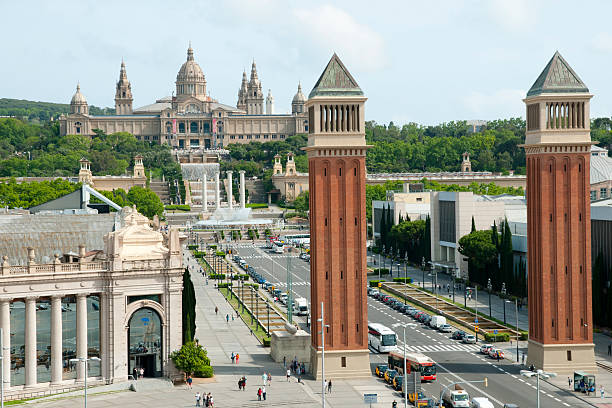 istock Venetian Towers - Barcelona - Spain 576901068