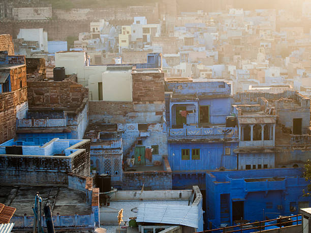 istock Jodhpur the blue city in Thar Desert 576903586
