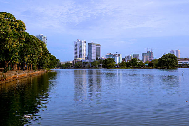 istock Seema Malaka temple on Beira Lake. Colombo, Sri Lanka 576905270
