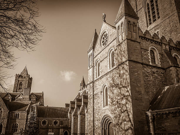 istock Gothic abbey in Dublin, Ireland 576910358