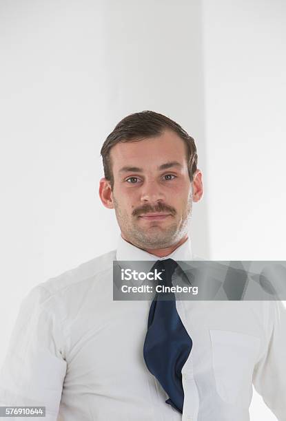 Proud And Beautiful Businessman In Shirt And Tie Stock Photo - Download Image Now - Adult, Adults Only, Aspirations