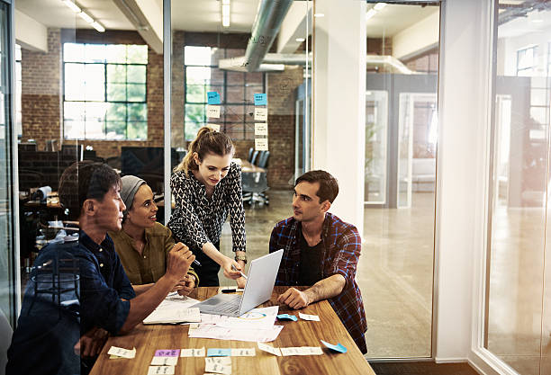 istock Brainstorming in the boardroom 576917060