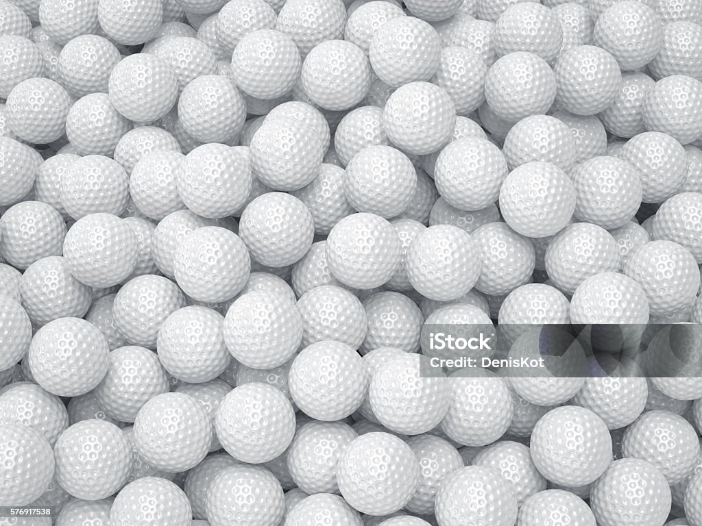 Golf ball background. Sport concept 3d render of golf ball background. Sport concept Golf Ball Stock Photo