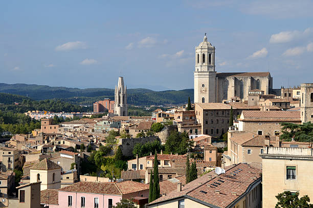 istock Landscape of Girona 576921568