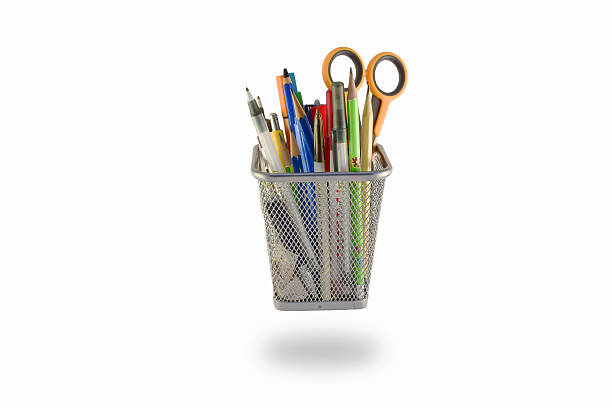 istock Stationary in basket 576925032