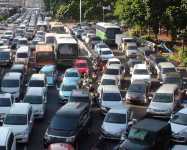 istock Jakarta Rush Hour Traffic Jam 576925668