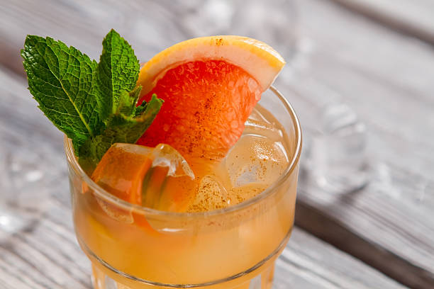 istock Beverage of orange color. 576926646