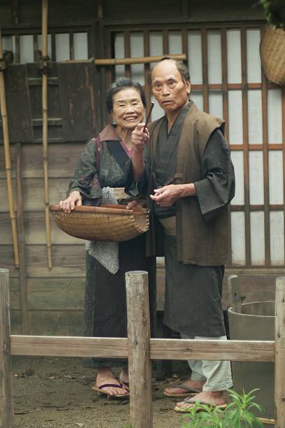 istock Traditional Japanese couple 576928812