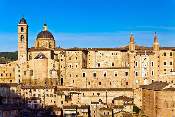 istock Medieval city Urbino in Italy 576929328
