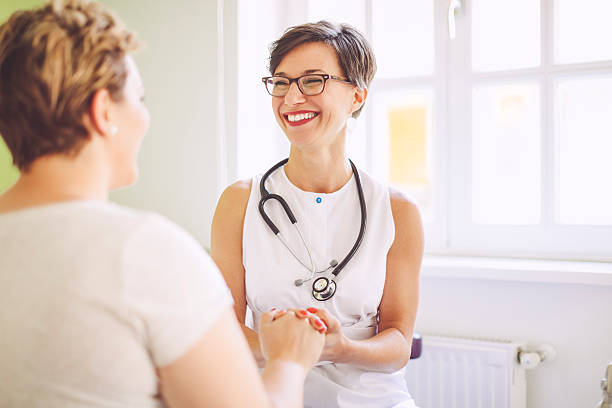 istock Female doctor is working in the surgery 576929568