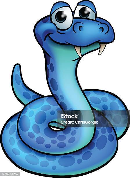 Cartoon Snake Stock Illustration - Download Image Now - Snake, Cartoon,  Anaconda - Snake - iStock