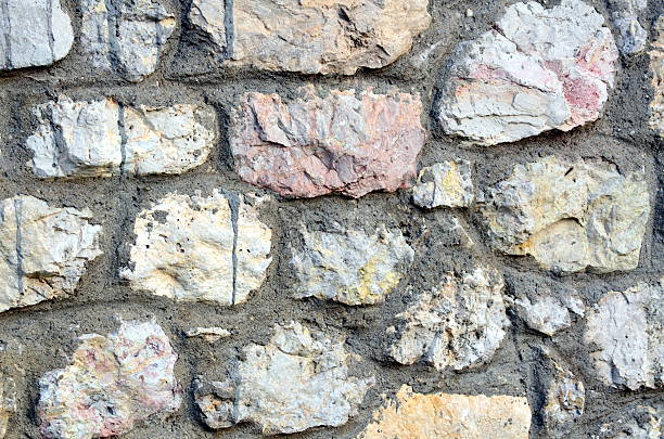 Facade of stone Background and texture for text or image