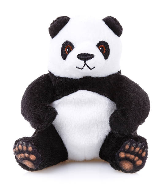 istock Children toy, Soft teddy panda 576935908