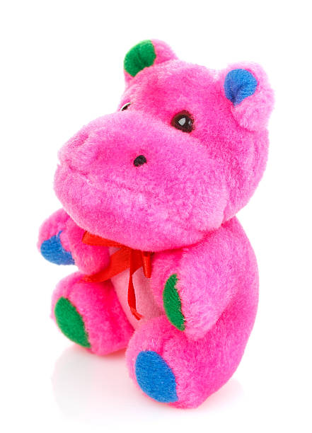 istock Children toy,Soft teddy hippo 576936726
