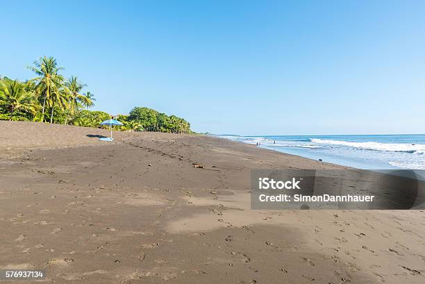 Beautiful Beach In Costa Rica Pacific Coast Stock Photo - Download Image Now - Beach, Beauty, Beauty In Nature