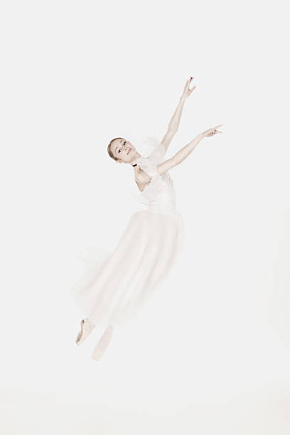 istock Romantic Beauty. Retro Style ballerina 576938462