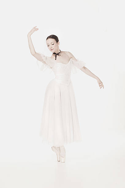 istock Romantic Beauty. Retro Style ballerina 576938728