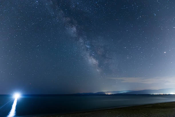 istock The starry sky and the Milky Way 577305414