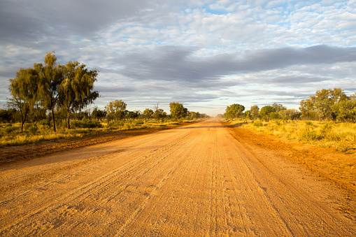 Plenty Hwy near Gemtree in the Northern Territory, Australia