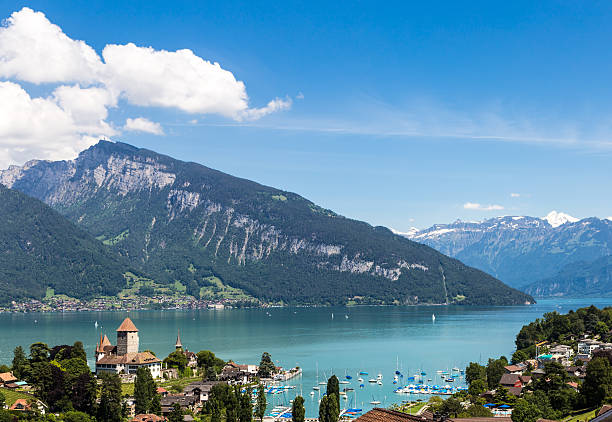 istock Spiez castle in Switzerland 577311898