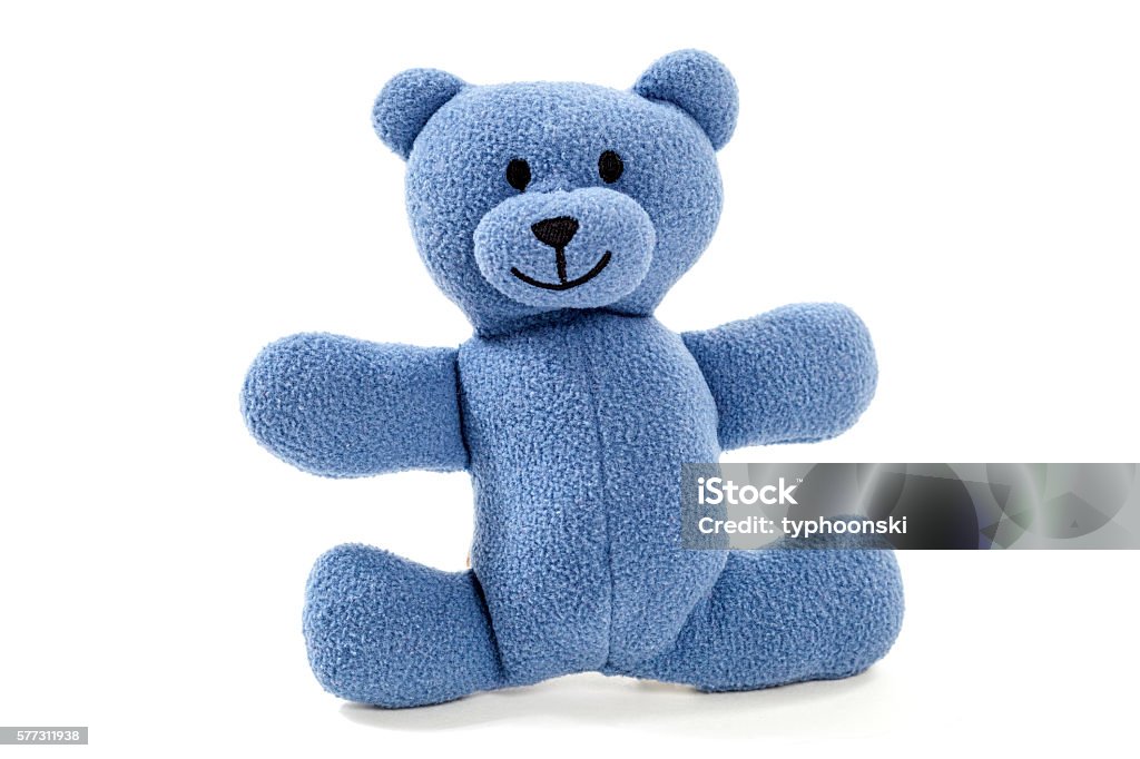 Blue Teddy Bear Stock Photo - Download Image Now - Teddy Bear, Blue, Toy -  iStock