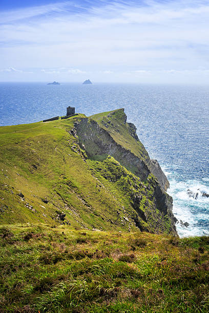 istock Bray Head Tower on Valentia Island and Skellig Islands, Ireland 577313160