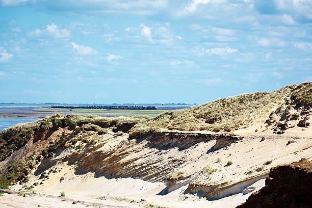istock White Cliff at Hoernum with Hindenburg Dam 577320942