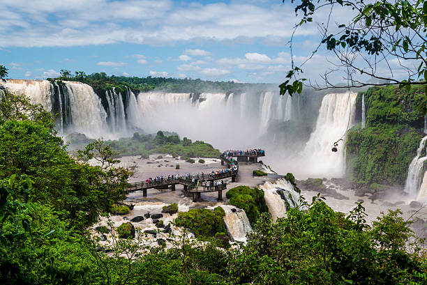 istock Iguacu Falls, Walkway, Brazil 577323270