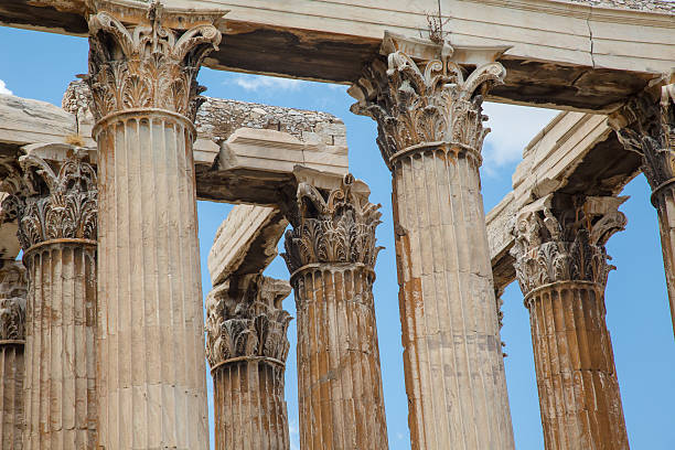 Detailed look at the architecture of the Temple of Zues Olympia