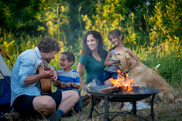 istock Singing Songs Around the Campfire 577325182