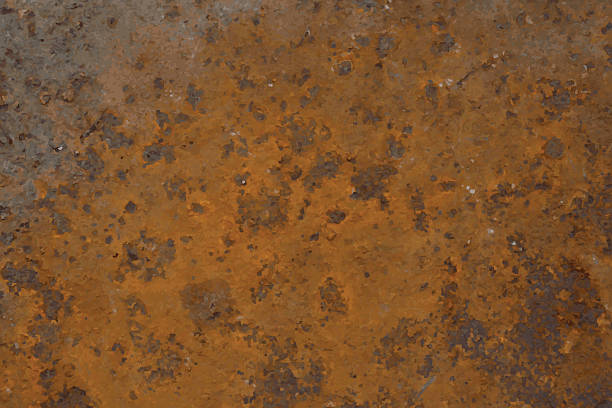 hintergrund verrostete metall - rust metal textured backgrounds stock-grafiken, -clipart, -cartoons und -symbole