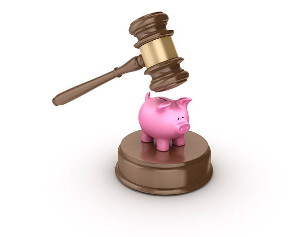 istock Gavel with Piggy Bank 577330082