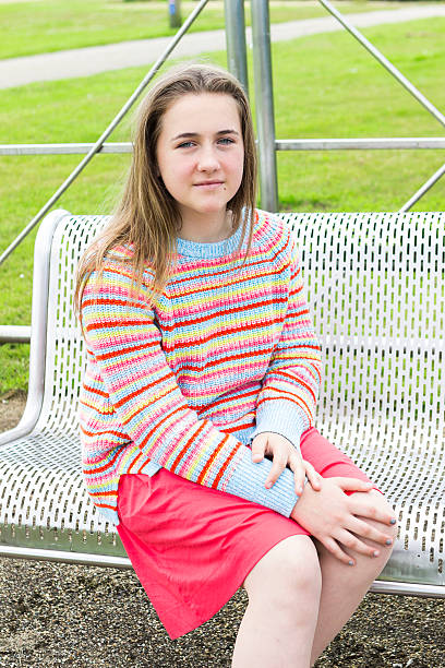 istock Beautiful girl in summer park 577330242