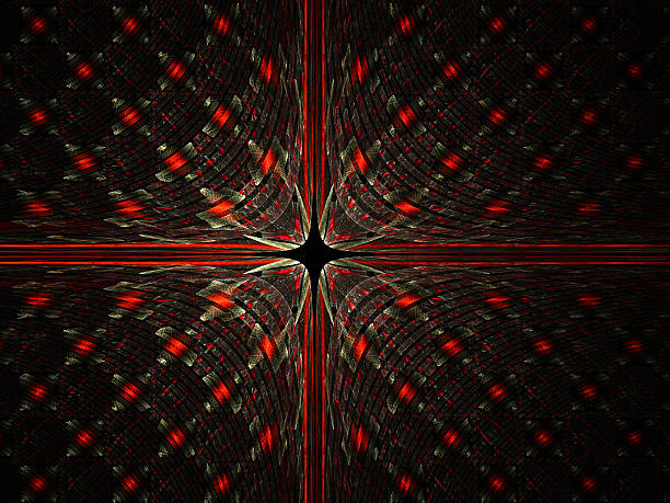 istock Abstract fractal fantasy magenta pattern. 577345376