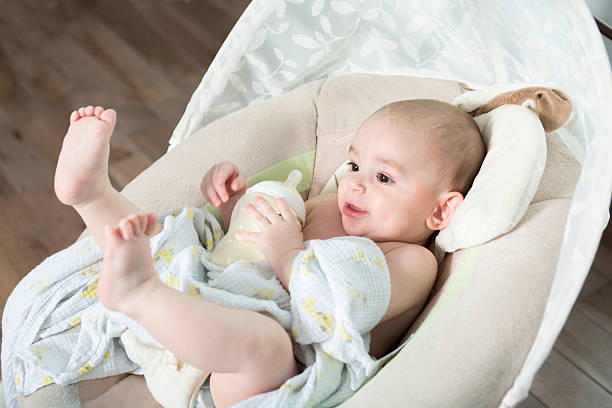 istock Baby inside the house having good time 577346054
