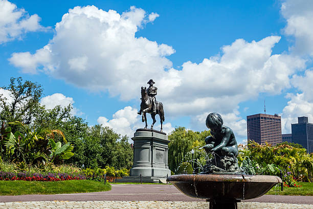 istock George Washington monument in Public Garden Boston 577346108