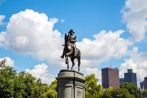 istock George Washington monument in Public Garden Boston 577346208